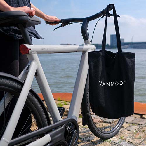 Canvas shopper small black - Image 4